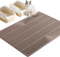 TRZZ XXL Cat Litter Mat, Large Silicone Waterproof Mat by TRZZ