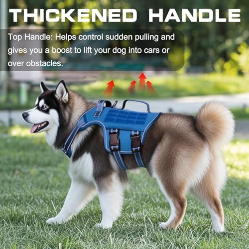 Dog Harness for Large Dogs, No Pull Tactical Vest - Image 2