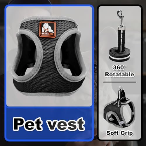 Dog Harness Medium Sized Dogs, Puppy Harness and Leash Set - Image 5