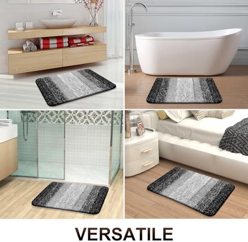 OLANLY Bathroom Runner Rug 40x24, Extra Soft Absorbent Microfiber Bath Rugs - Image 6