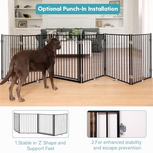 No Pawblems Freestanding Dog Gate - Image 4