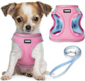 No Pull Dog Puppy Harness and Leash Set Reflective Mesh Vest Medium by YIMEIS