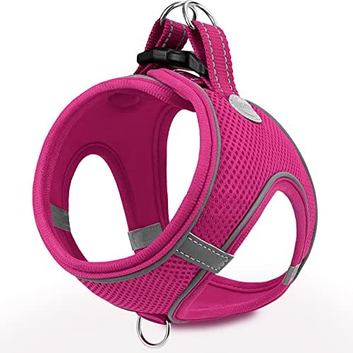 Joytale Step-in Dog Harness, Soft Breathable Mesh, Hot Pink M by Joytale
