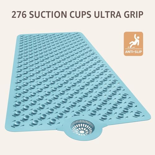 OTHWAY Bath Mat for Tub Non Slip: 39" X 17" Long Bathtub Mat - Image 5
