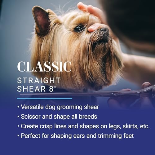 Chris Christensen Classic Series Grooming Shears, 8 in Straight Shear, Groom - Image 2