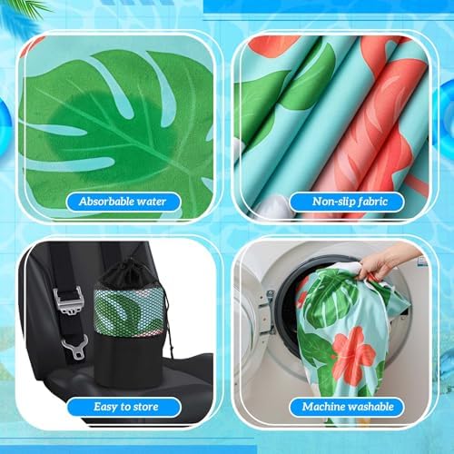 Hahafelt 2 Pack Car Seat Towel Cover - Image 3