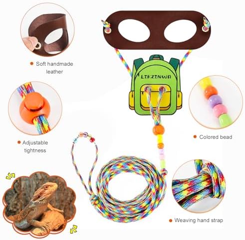 LIKZINWA Small Animal Sling Carrier, Small Animal Bag - Image 2