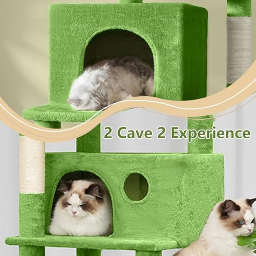 68 Inches Multi-Level Large and Tall Cat Tree Tower - Image 6