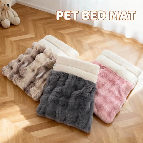 3 in 1 Semi-Enclosed Self Warming Burrow Cat Bed Sleeping Cave - Image 7