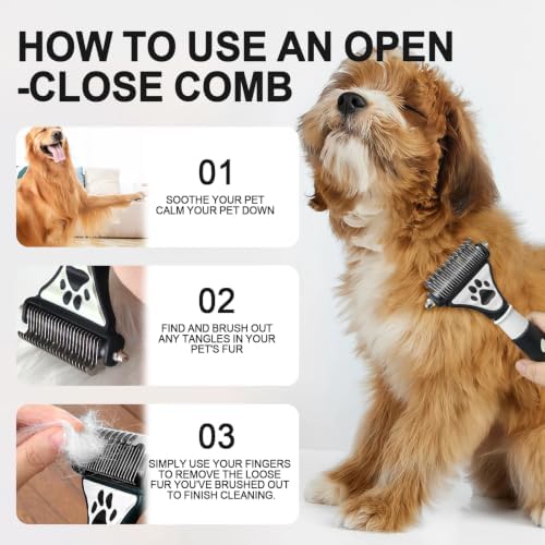Penguin Double-Sided Dematting Comb - Image 6