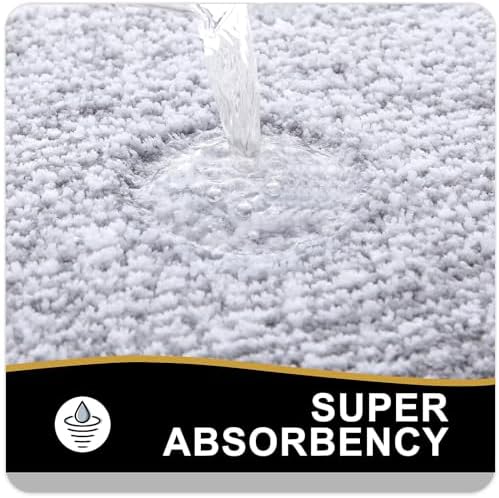 OLANLY Bathroom Runner Rugs 44x24, Long Bath Mats - Image 3