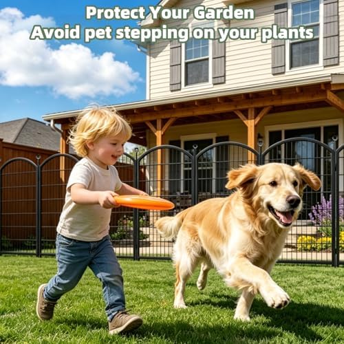 Decorative Garden Fence, 48in x 18ft No Dig Fence - Image 2