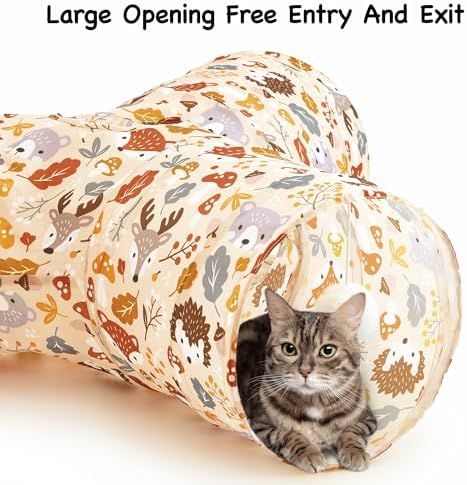 Tempcore Cat Tunnel, 3-Way Collapsible Toy - Image 4