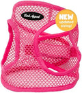 Bark Appeal Pink Netted Step-in Dog Harness by BarkAppeal