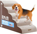 Miorun Dog Stairs for High Beds, 24.5" Foam Pet Ramp Step for Small Dogs by Miorun