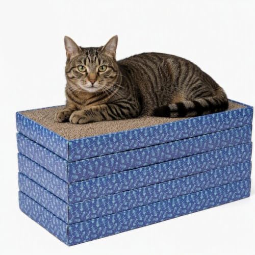 Kitty City 5-Pack XL Double Sided Corrugate Cat Scratcher Pads by KittyCity
