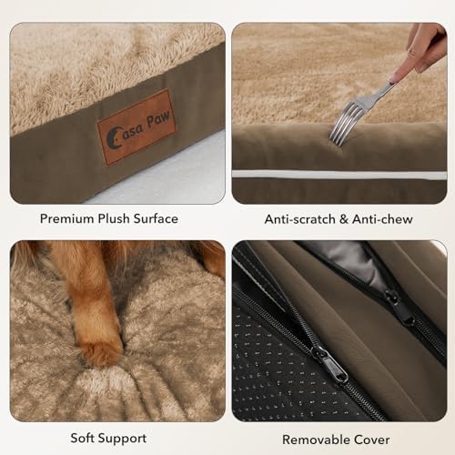 Orthopedic Washable Dog Bed for Extra Large Dogs - Image 6