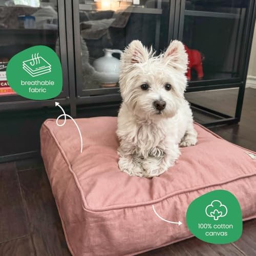 Molly Mutt Pink Dog Bed Cover, Non-Toxic & 100% Cotton - Image 4