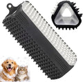 3-in-1 Triangular Dog Bath Brush by Unknown