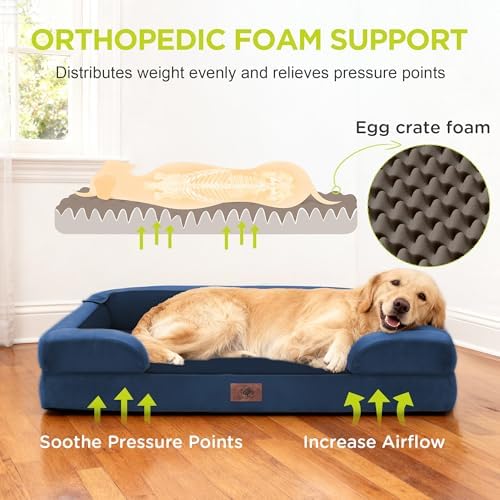 Waterproof Orthopedic Dog Bed for Medium Large Sized Dogs - Image 2