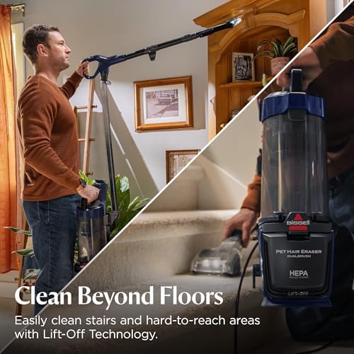 Bissell Pet Hair Eraser DualBrush Upright Vacuum - Image 5
