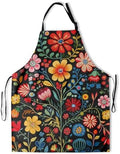 Art Apron with Pocket for Women Men by DZGlobal