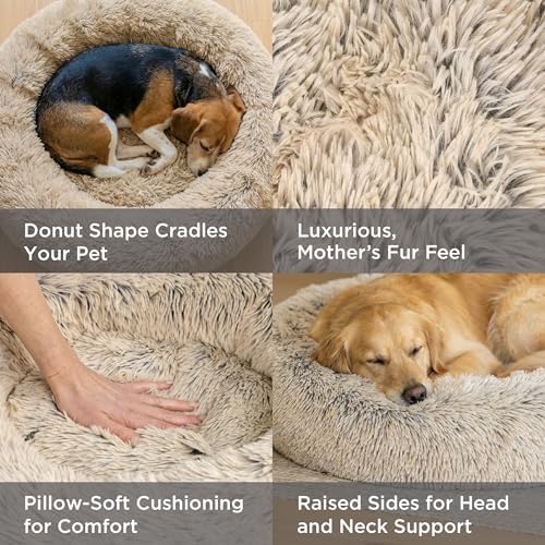 Best Friends by Sheri Original Calming Donut Dog Bed - Image 3