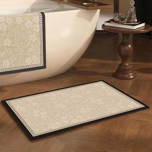 Ultra Thin Bath Mat 32"x20", Absorbent Quick Dry Washable Bath Rug - Image 7