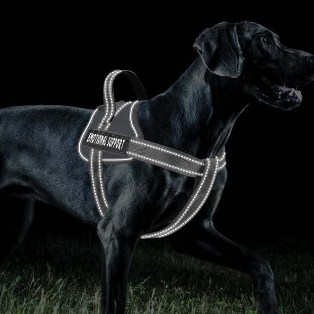voopet Emotional Support Dog Harness, Professional Service Dog Vest Harness - Image 4