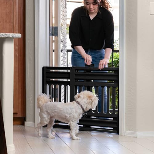 IRIS USA Pet Gate, Adjustable Width - Image 6