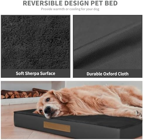 Waterproof Orthopedic Outdoor Dog Bed XL - Image 5