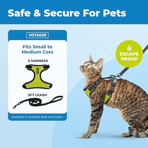 Voyager Escape-Proof Step-in Cat Harness & Leash - Image 2