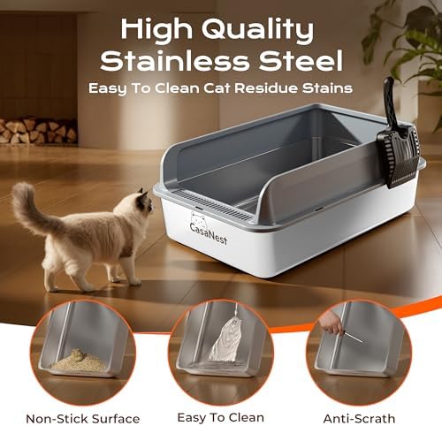 Stainless Steel Litter Box - Image 4