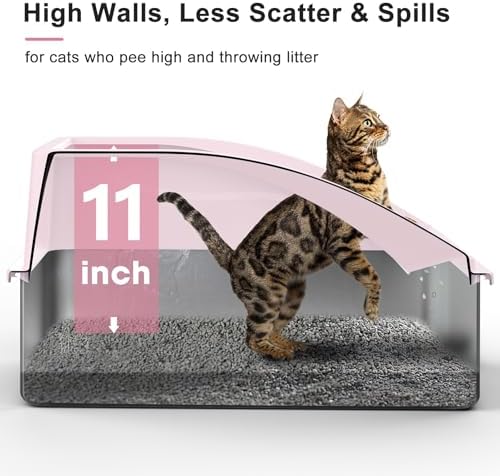 AIPERRO Stainless Steel Litter Box | XL Metal Cat Litter Boxes - Image 2