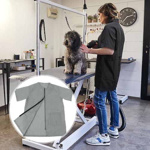 Women's PET Grooming Smock Polyester Waterproof Apron - Image 7