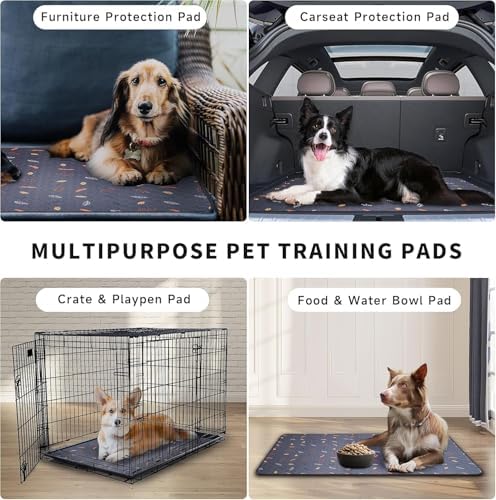 Sunheir Washable Pee Pads for Dogs Large 24" x 72" 2-Pack Reusable Puppy Pads - Image 4