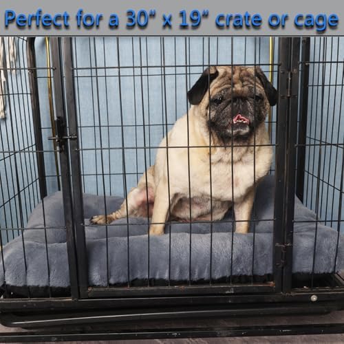 30 Inch Dog Crate Pad Washable Ultra Soft 30 x 19 Dog Bed - Image 3
