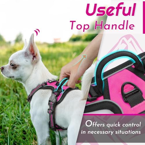 Eagloo Dog Harness for Small Dogs, No Pull Pet Vest - Image 5