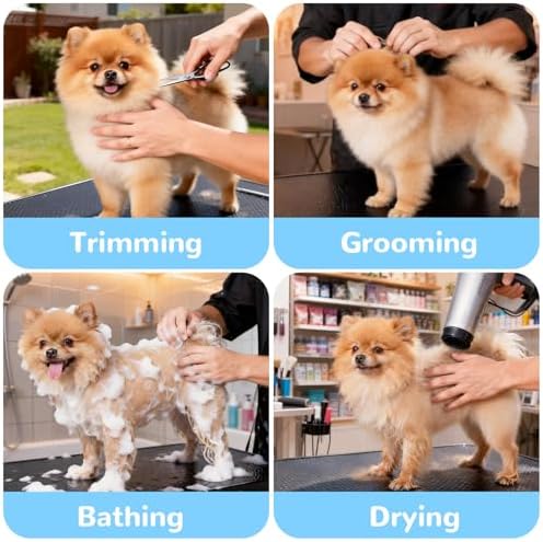 46-Inch Dog Grooming Table for Large Dogs, Foldable Pet Grooming Table - Image 6