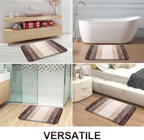 OLANLY Bathroom Runner Rug 47x17, Extra Soft Absorbent Microfiber Bath Rugs - Image 6