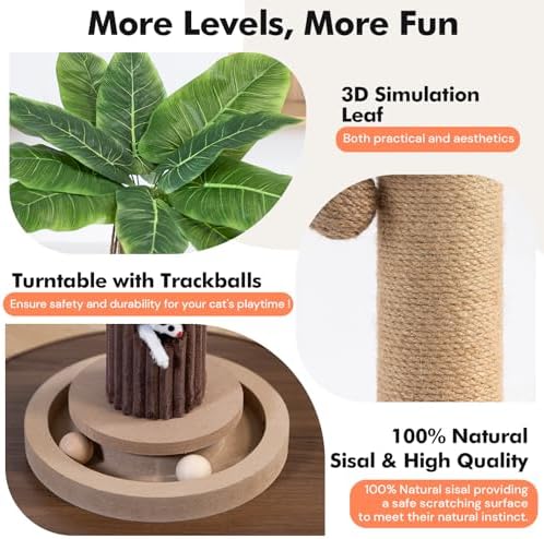Woochpet 35"Cat Scratching Posts - Image 5