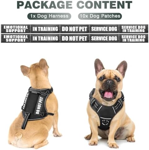 WINSEE Tactical Dog Harness, No Pull Dog Harness - Image 2