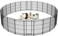 Kfvigoho Heavy Duty Dog Playpen 24 Steel Panels 47" Height by Committedtobetterpetlife