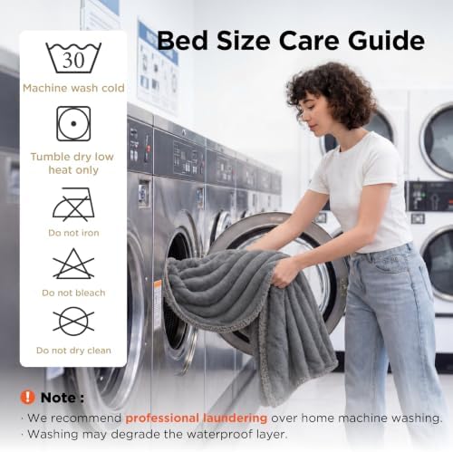Bedsure ComfyFleece® Waterproof Blanket - Image 6
