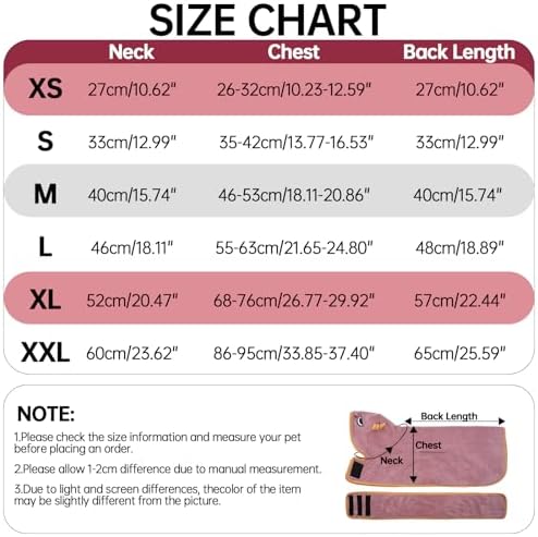 Dog Bathrobe, Fast Drying Coat, Super Absorbent Bath Towel Pink S - Image 4