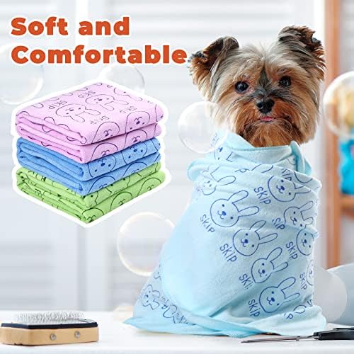 Irenare 12 Microfiber Puppy Towels - Image 5
