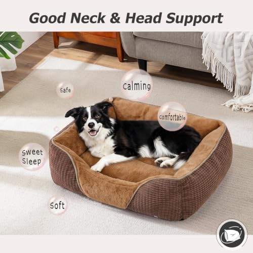 MIXJOY Dog Beds for Medium Dogs Washable, Calming Pet Bed Medium Size Dog - Image 7