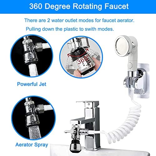 Sink Faucet Hose Shower Sprayer Attachment - Image 5