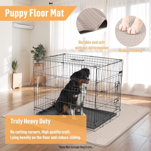 Silicone Dog Bed Mat 40"x 40" Crate Mat - Image 5