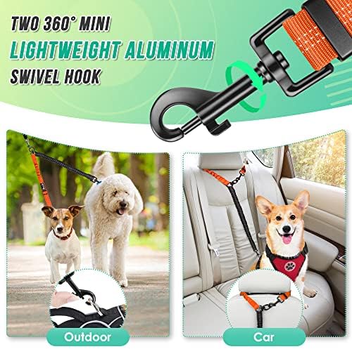 AUTOWT Two Dog Lead, 2 in 1 Upgraded Double Dog Leash Attachment Combine - Image 4